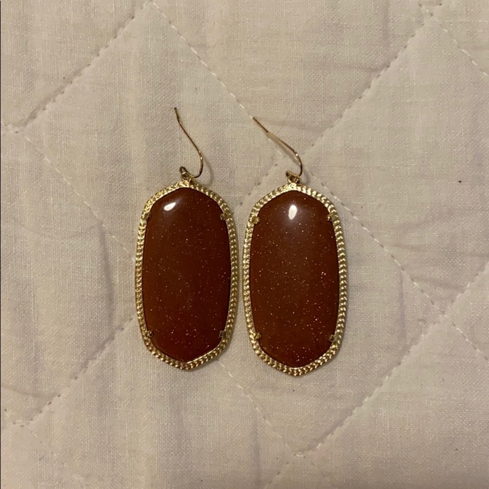 Kendra Scott Danielle Earrings in Goldstone